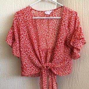 🎉HP🎉 Latiste tie front shirt